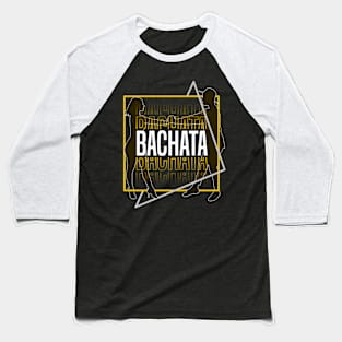 Sensual Bachata Dance Couple Dancing Baseball T-Shirt